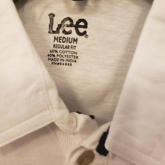 Lee super soft short Sleeve polo style shirt NWT - Picture 5 of 7